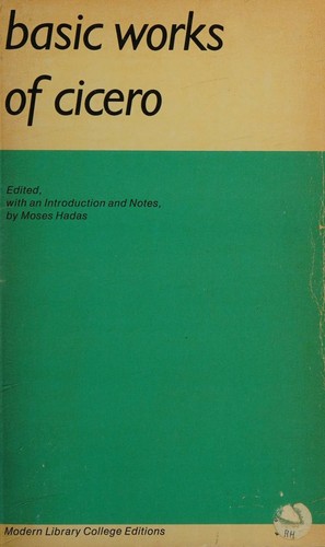 Cover for The Basic Works of Cicero