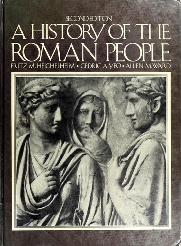 Cover for A history of the Roman people