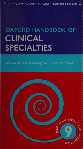 Cover for Oxford Handbook of Clinical Specialties