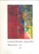 Cover for Gerhard Richter Aquarelle, 1964-1997 =