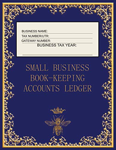 Cover for Small Business Book-Keeping Accounts Ledger