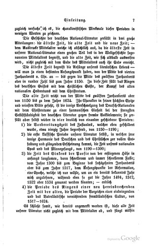 Cover for Geschichte der deutschen nationalliteratur.