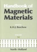 Cover for Handbook of magnetic materials.