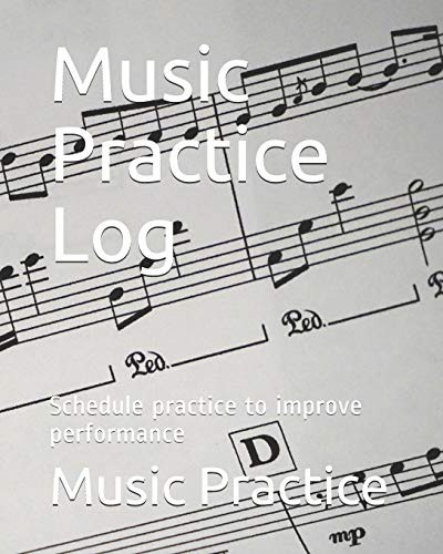 Cover for Music Practice Log