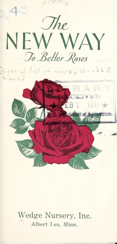 Cover for The new way to better roses