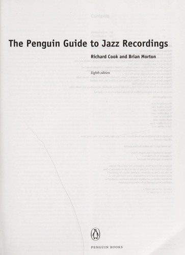 Cover for The Penguin guide to jazz recordings