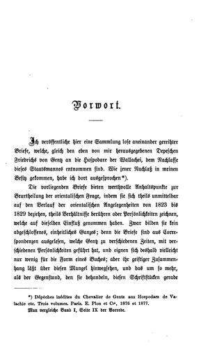 Cover for Zur geschichte der orientalischen frage.