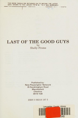 Cover for Last of the Good Guys