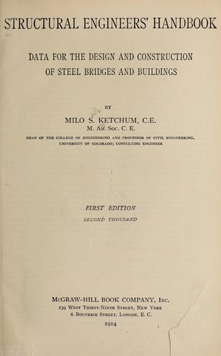 Cover for Structural engineers' handbook