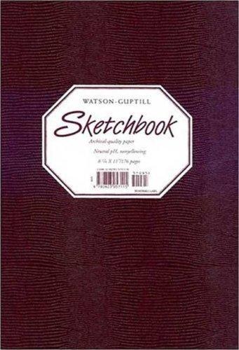 Cover for Sketchbook/ Burgandy Lizard cover 8 1/4 x 11"