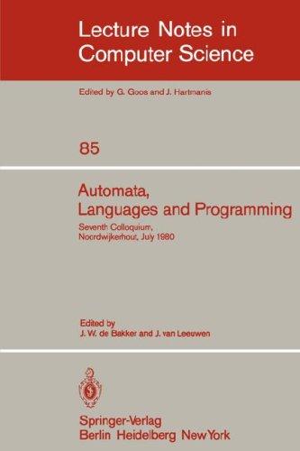 Cover for Automata, Languages and Programming