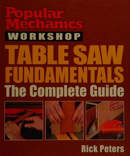 Cover for Table saw fundamentals
