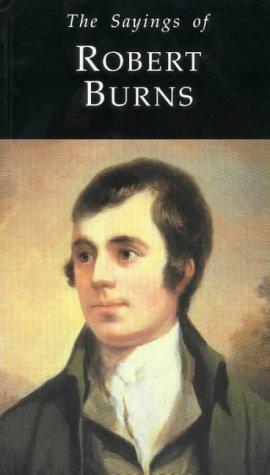 Cover for Sayings of Robert Burns