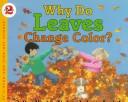 Cover for Why do leaves change color?