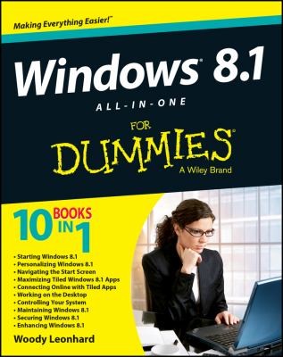 Cover for Windows 81 Allinone For Dummies