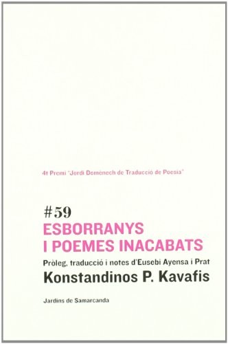 Cover for Esborranys i poemes inacabats
