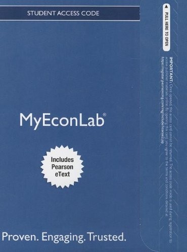 Cover for NEW MyLab Economics with Pearson eText -- Access Card -- for Microeconomics