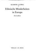 Cover for Ethnische Minderheiten in Europa