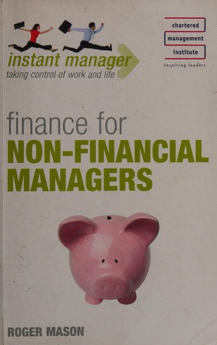 Cover for Finance for non financial managers