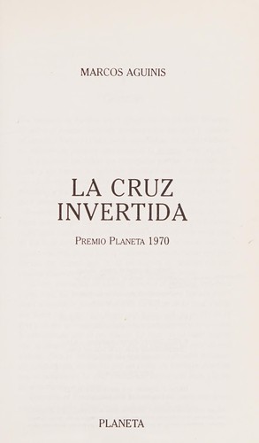 Cover for Cruz Invertida, La