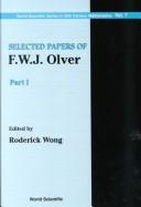 Cover for Selected Papers of F W J Olver Part 1