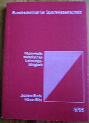 Cover for Normwerte motorischer Leistungsfähigkeit