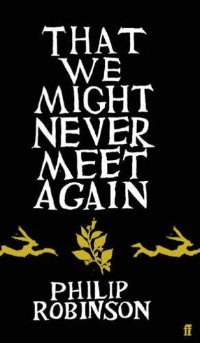 Cover for That We Might Never Meet Again