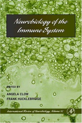 Cover for Neurobiology of the Immune System (International Review of Neurobiology (Volume 52)) (International Review of Neurobiology)
