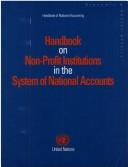 Cover for Handbook on non-profit institutions in the system of national accounts