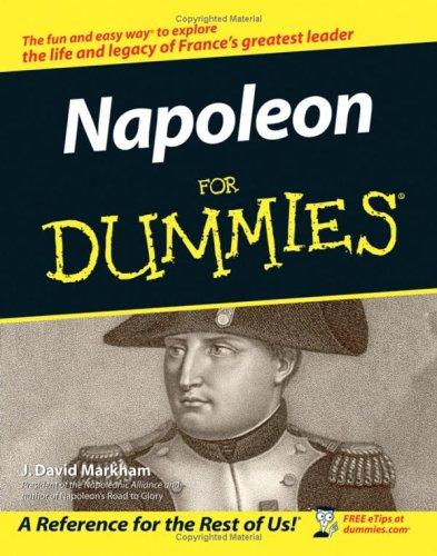 Cover for Napoleon for dummies