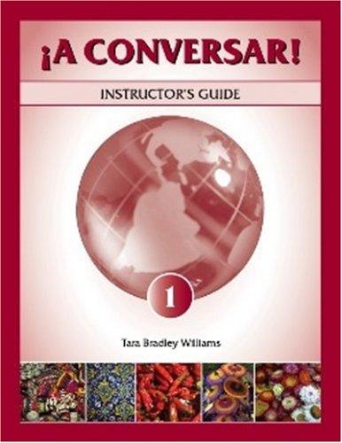 Cover for Â¡A Conversar! 1 Instructor's Guide