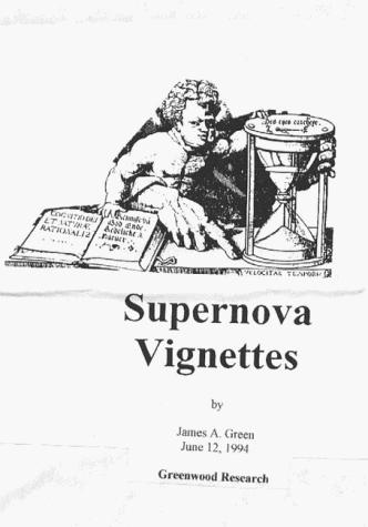 Cover for Supernova Vignettes
