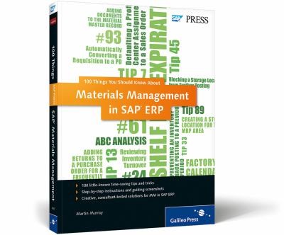 Cover for 100 Things You Should Know About Materials Management In Sap Erp