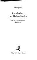 Cover for Geschichte der Balkanländer