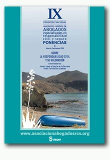 Cover for Ponencias IX Congreso Almeria  sobre Responsabilidad Civil y su valoración