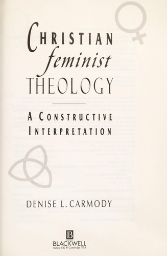 Cover for Christian feminist theology