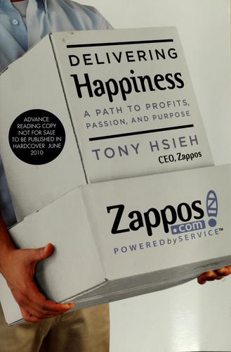 Cover for Delivering happiness