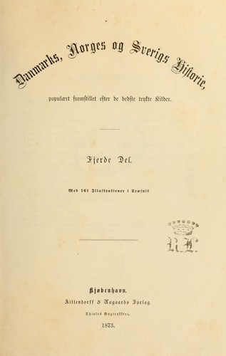Cover for Danmarks, Norges og Sverigs historie