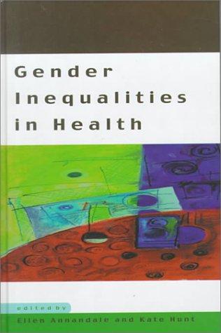 Cover for Gender Inequalities in Health