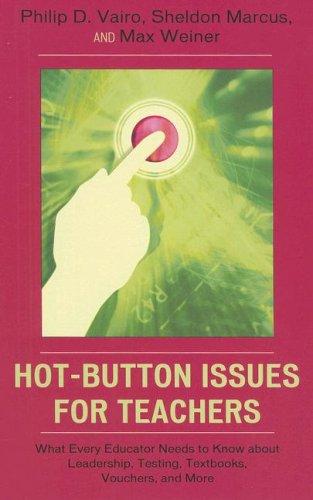 Cover for Hot-Button Issues for Teachers
