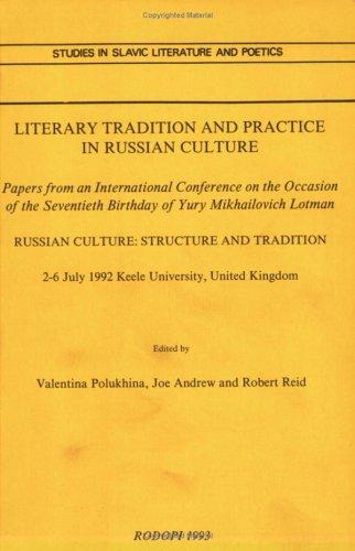 Cover for Literary Tradition and Practice in Russian Culture