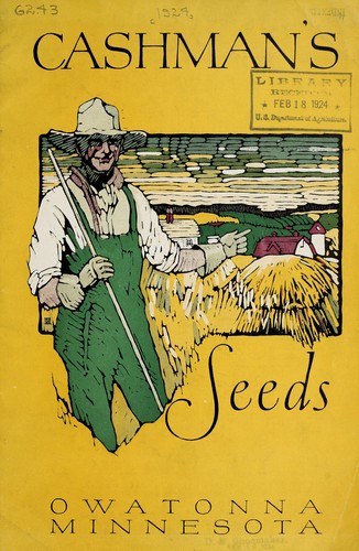 Cover for Cashman's seeds