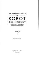 Cover for Fundamentals of robot technology