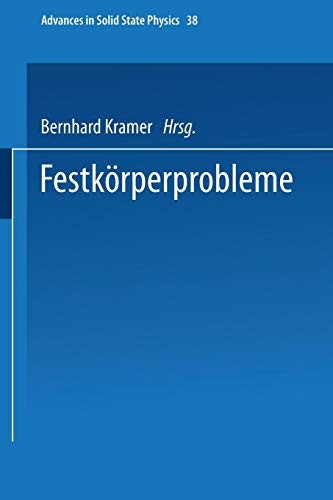 Cover for Festkörperprobleme