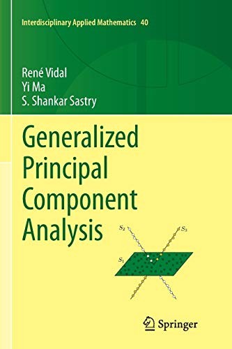 Cover for Generalized Principal Component Analysis