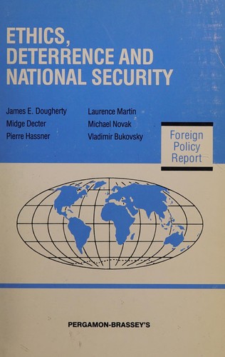 Cover for Ethics, deterrence, and national security