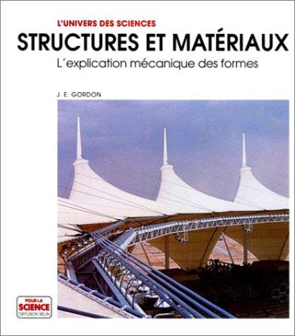 Cover for Structures et matériaux