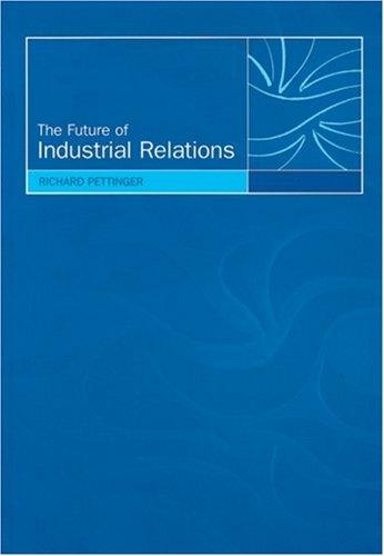 Cover for The Future of Industrial Relations