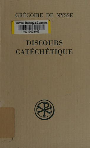 Cover for Discours catéchétique