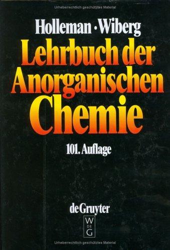 Cover for Lehrbuch der Anorganischen Chemie.